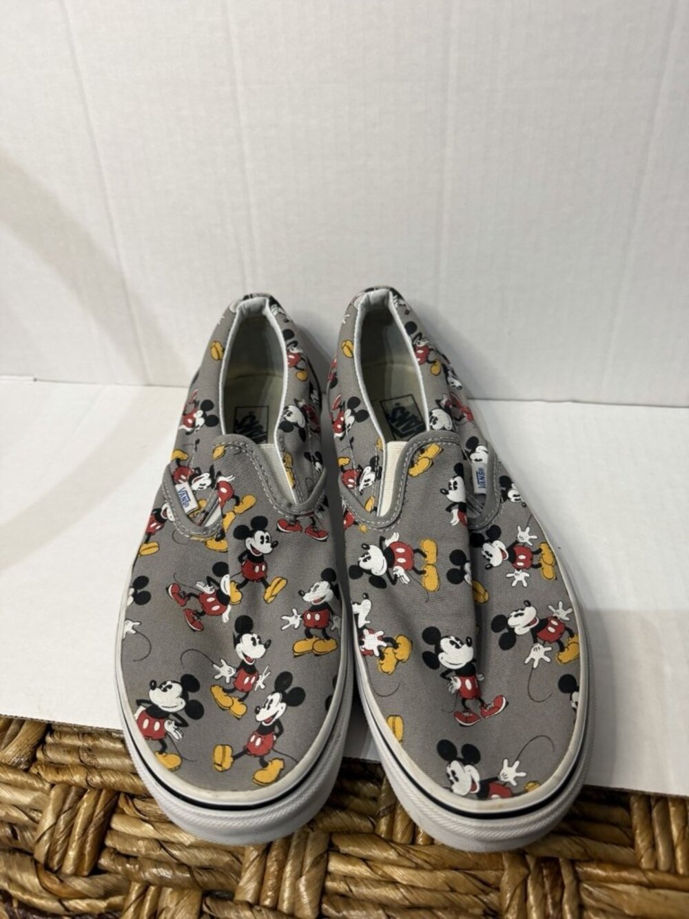 Size 10.5 - Vans Classic Slip-on Disney (Mickey Mouse), No box